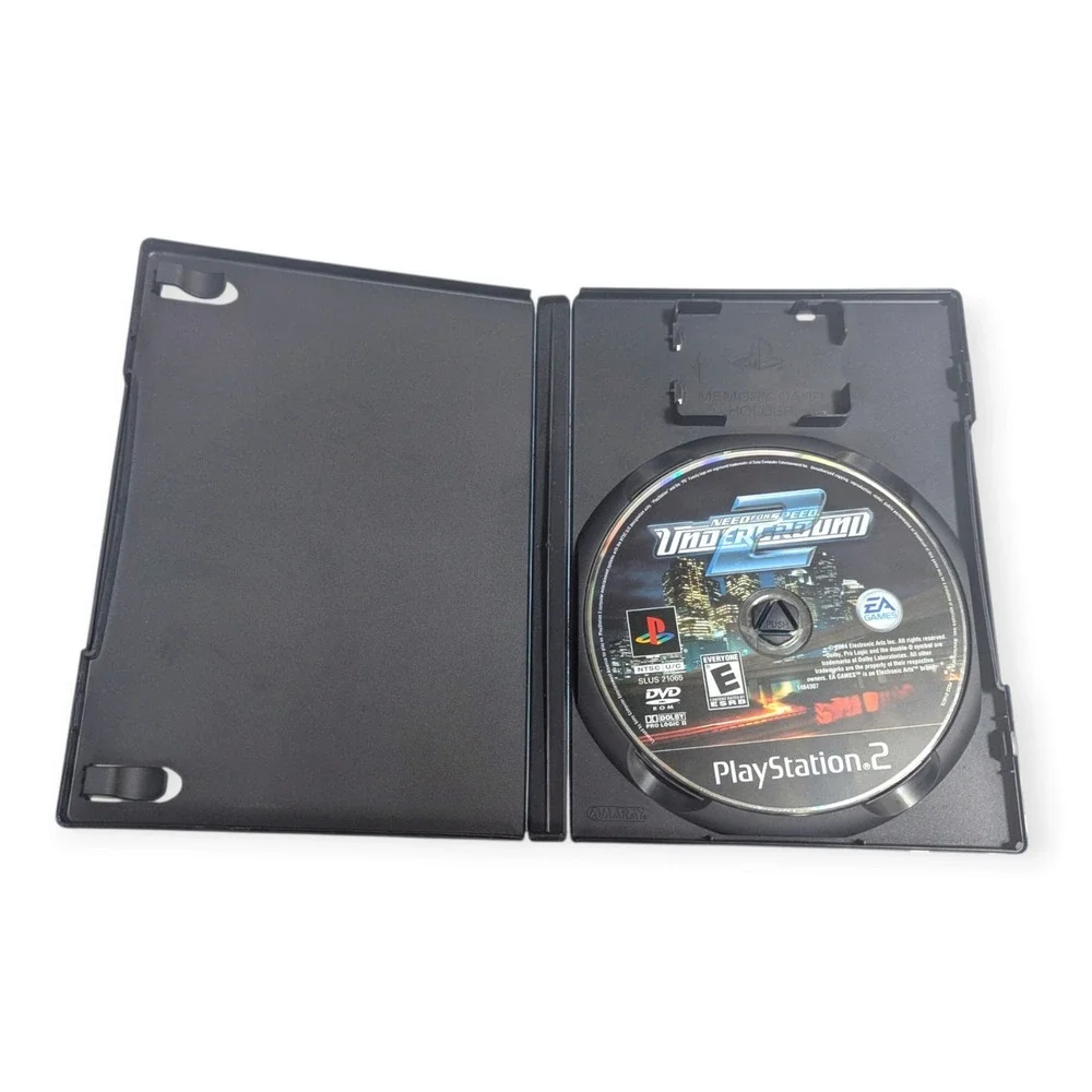 Need for Speed Underground 2 Sony PlayStation 2 PS2 EA Games Game & Box
